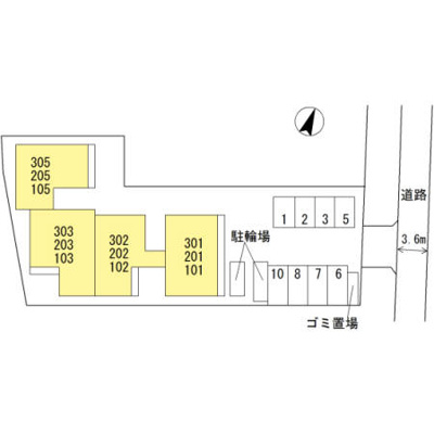 【区画図】 | クレール桃山台