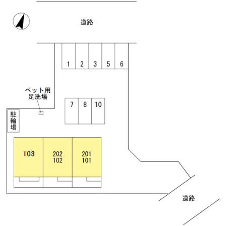 プランドールKの区画図