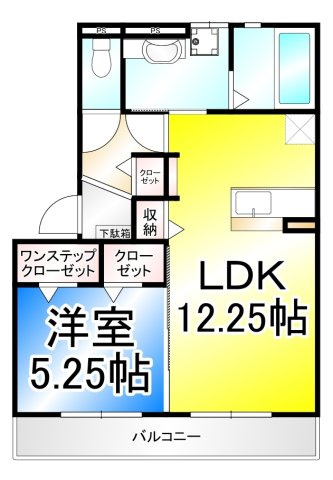 バン・ド・ソレイユの間取り