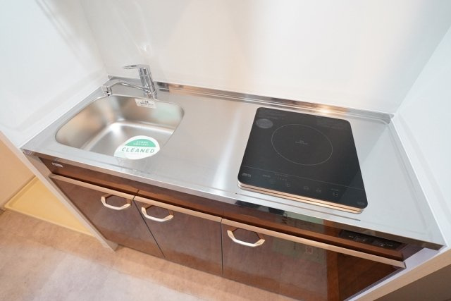 アーバンヒルズ吾妻橋のキッチン|1口IHコンロ