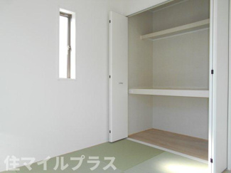 【和室】 | 郡山市島2丁目新築一戸建て1棟 | 和室があると落ち着いた雰囲気になりますね