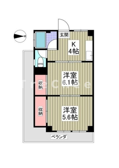 【間取り】 | 若木マンション