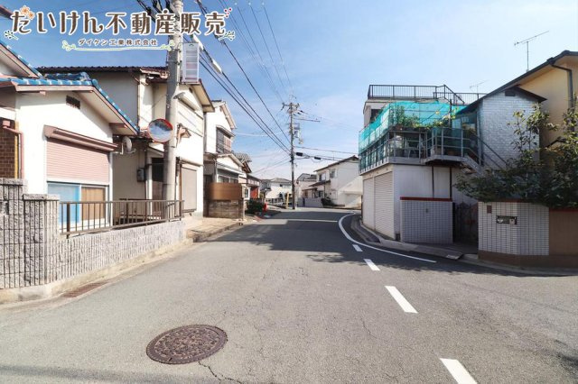 加古川市平岡町一色　　JR「東加古川駅」徒歩12分の前面道路含む現地写真