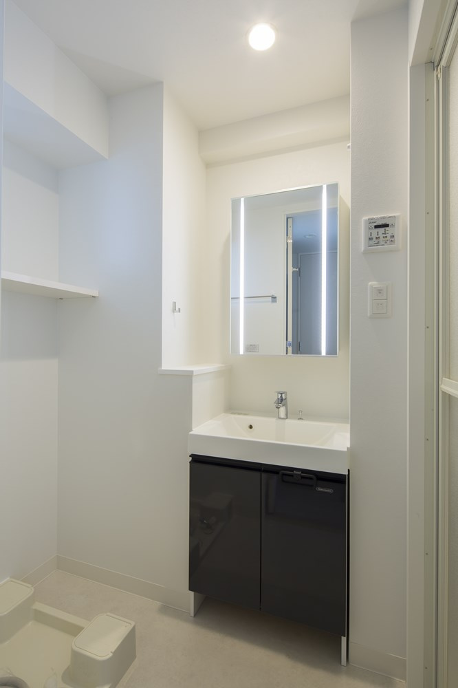 新品家具付きマンション東光16(KaGood福岡)の洗面所