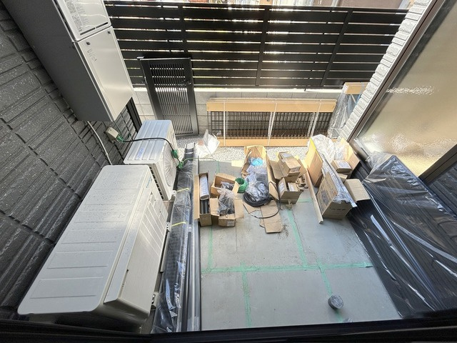 アミ・フルールのバルコニー