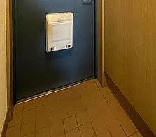 パークハイムの玄関