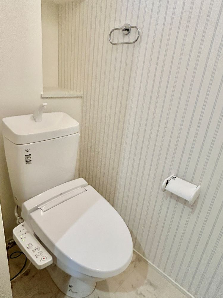 一宮中町⑨　新築戸建住宅のトイレ|各階にトイレ完備！朝の忙しい時間も安心です。