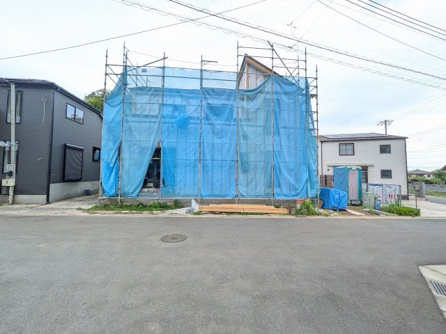 八王子市　弐分方町　新築一戸建て　５期の外観|～控除や減税で優遇の長期優良住宅　ZEH水準の省エネ性能認定　全棟2台駐車可能～