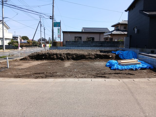 本庄市万年寺第４　の外観|２号棟現地現況（2026年04月03日）撮影