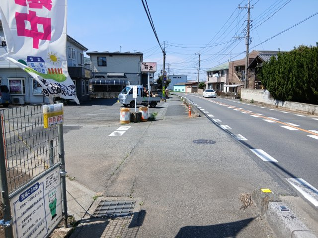 本庄市万年寺第４　の前面道路含む現地写真|２号棟現地前面道路（2026年04月03日）撮影