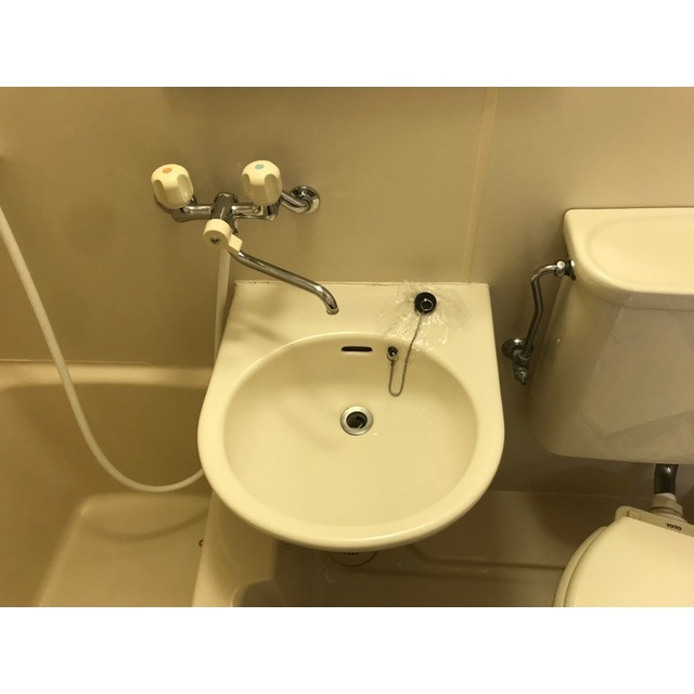 サニーサイド三田南Bの洗面所