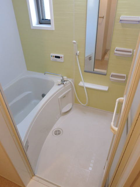 プラシードの浴室