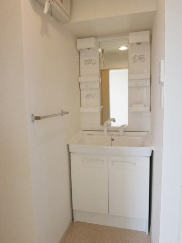 プラシードの洗面所