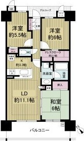 【間取り】 | ザ・プレイス中百舌鳥EAST