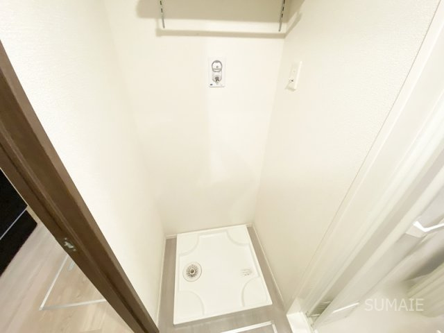 エーデル カーサの洗面所|室内洗濯機置き場！