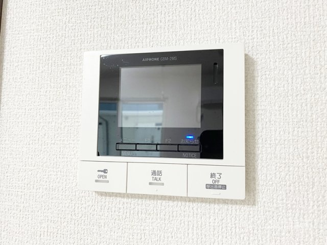 エーデル カーサのセキュリティ|モニター付きインターホン！