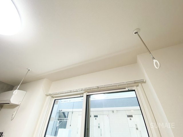 エーデル カーサの設備|室内物干しあります！