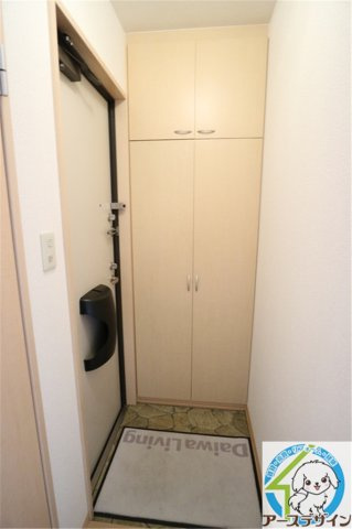 ヒルグレイスA棟の玄関|※パース写真