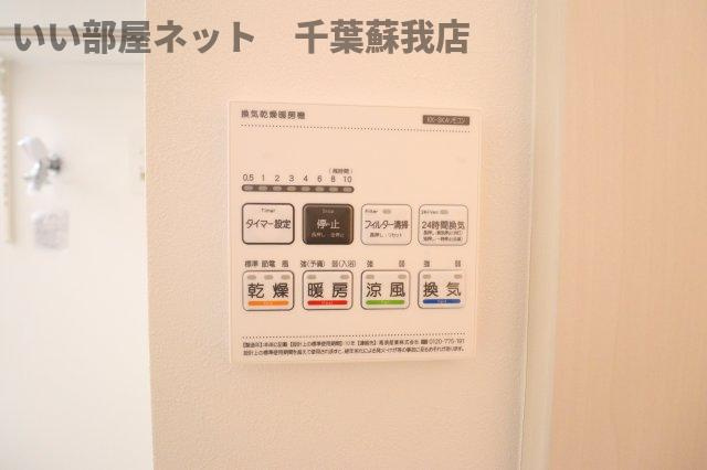 セミカ蘇我の設備|浴室乾燥機！雨の日も安心ですね！