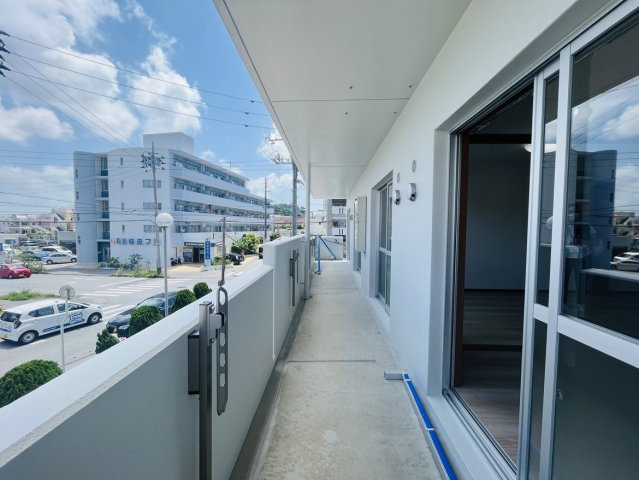 ラフォンテ経塚のバルコニー