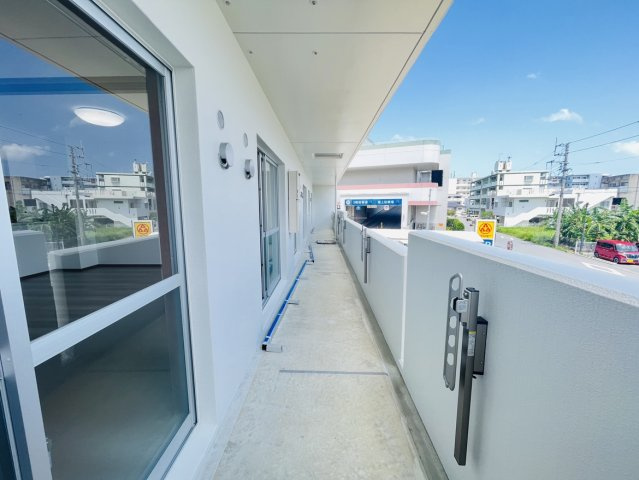 ラフォンテ経塚のバルコニー