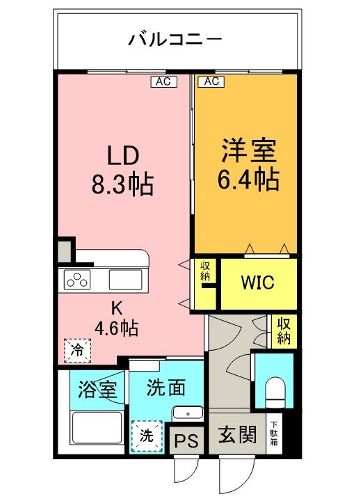 ラフォンテ経塚の間取り