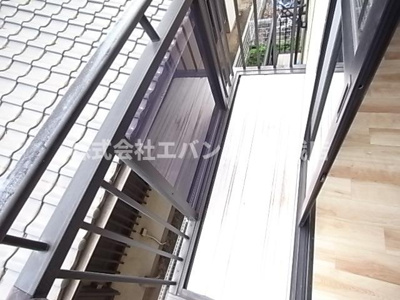【バルコニー】 | デザインコートTK | 広々としたバルコニーです