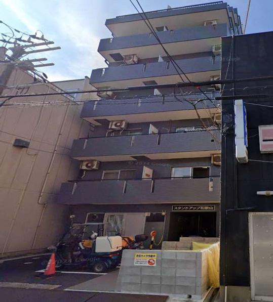 和歌山市新中通２丁目の一棟マンションの外観