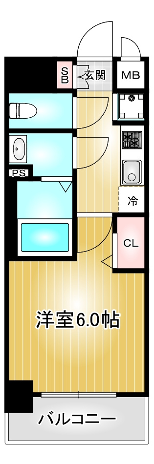 プレサンス丸の内アドブル|名古屋市の賃貸ならMy賃貸の間取り|プレサンス丸の内アドブル