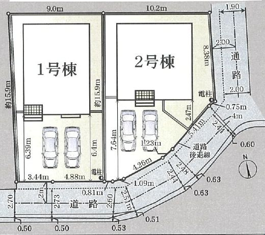 岸和田市岡山町　第9　新築戸建の区画図