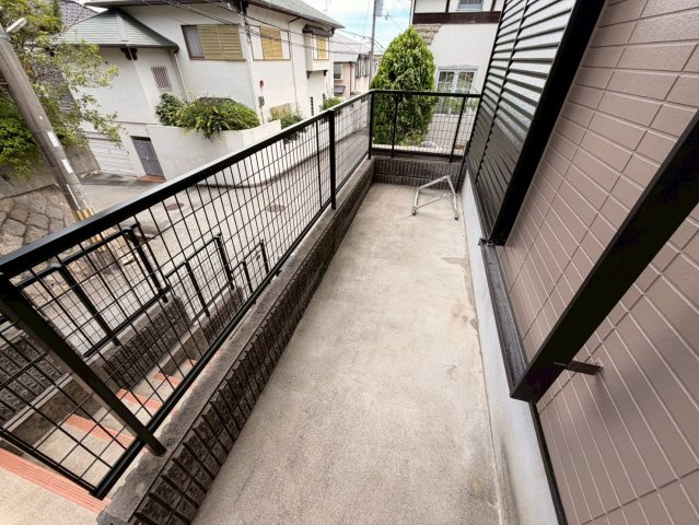 御影山手5丁目戸建のバルコニー