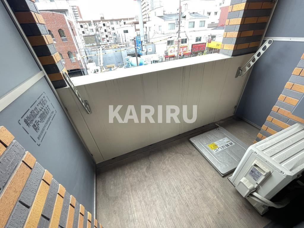 セイワパレス都島駅前のバルコニー