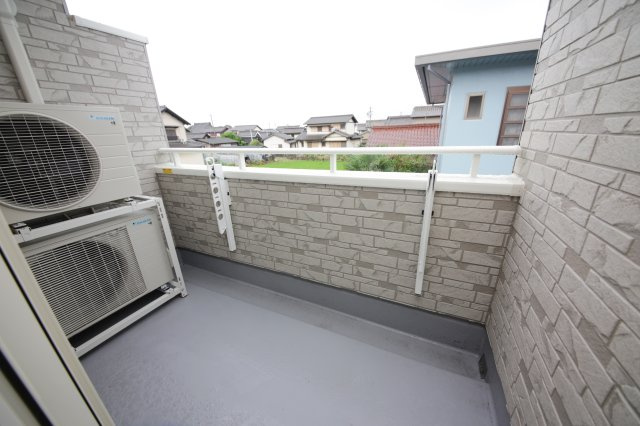 リーブルファイン東水代のバルコニー