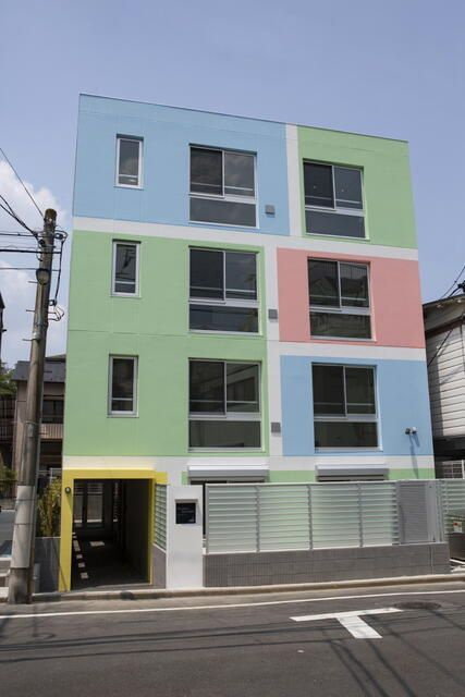 ｂｌｕｅ　ｐａｌｅｔｔｅ赤羽弁天通りの外観