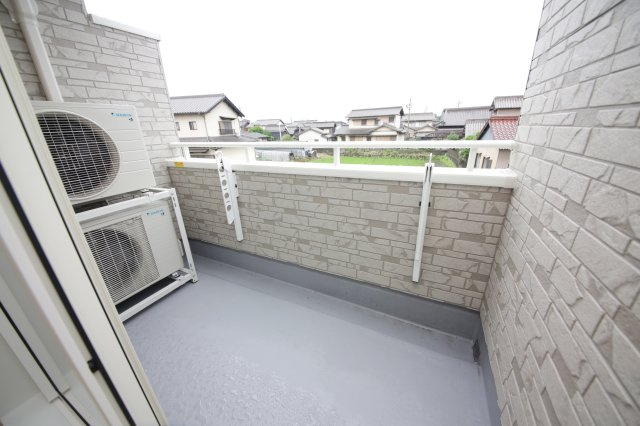 リーブルファイン東水代のバルコニー