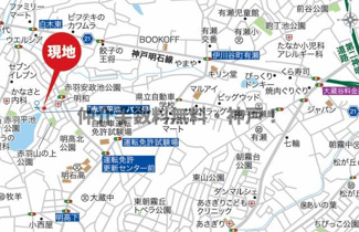 【地図】 | 神戸市西区伊川谷町潤和　新築戸建1号棟　仲介手数料無料！ | 西区伊川谷町潤和　新築　仲介手数料無料！