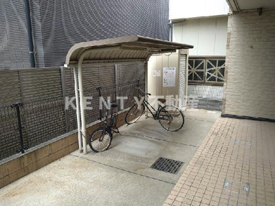 【その他共用部分】 | レオパレス多摩川 | 駐輪場　自転車＆原付のみ駐輪可