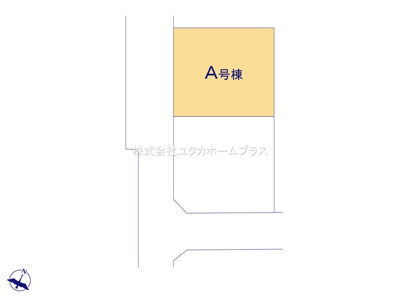 【区画図】 | 立川市栄町2丁目　新築戸建　【全2棟】