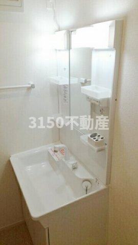 プリートⅡの洗面所|忙しい朝には欠かせない洗面所です