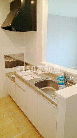 プリートⅡのキッチン|使いやすいキッチンです