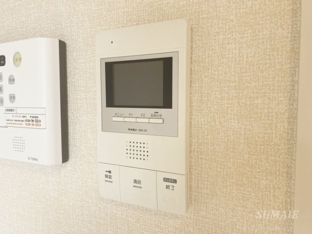 タウンコート上木崎のセキュリティ|モニター付きインターホン☆