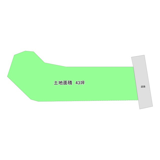 【土地図】 | ◆港北区鳥山町　建築条件なし売地◆