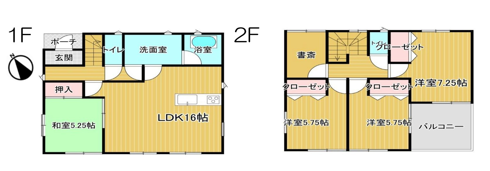 【中古戸建】伊勢崎市上蓮町の間取り|■間取り図｜敷地面積：234.87（約71.04坪）　建物面積：100.43（約30.37坪）