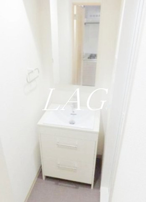 【洗面所】 | プラティーク東陽町 | 独立洗面台です。