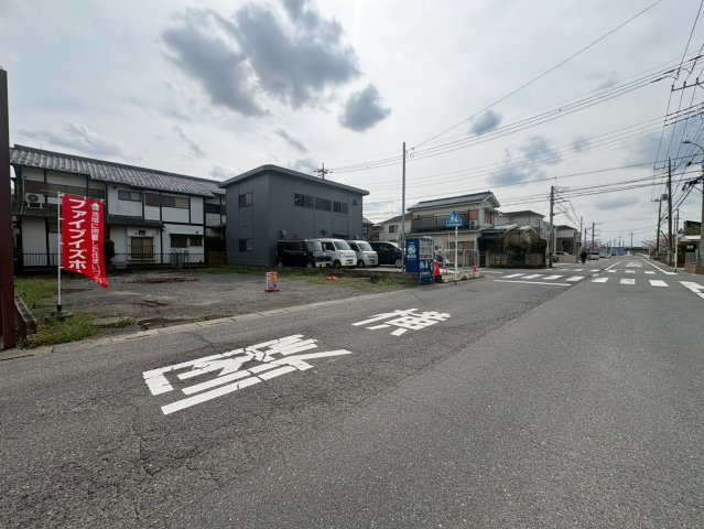 川越市並木西町　建築条件付売地　JR川越線『南古谷駅』徒歩7分　【南古谷小学区】の前面道路含む現地写真
