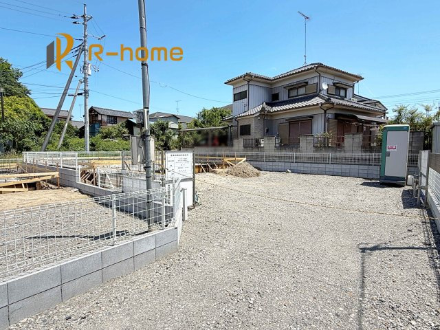 古河市三和　新築戸建て　2号棟の外観|ご予約を頂ければ、『平日』はもちろん『早朝』や『夜間』もご見学可能です♪お気軽にお申し付けください♪