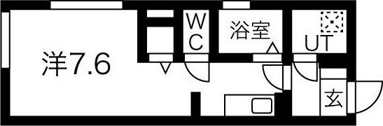 blue　palette駒込の間取り