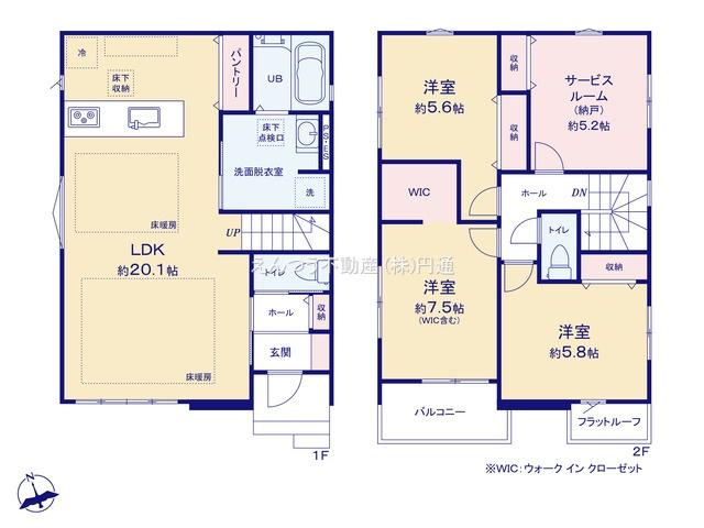 KEIAI GRACE鳴海町5期の間取り
