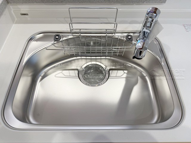 【キッチン】 | クレストフォルム田町ベイフロントスクエア | シンク　浄水器内蔵水栓付き