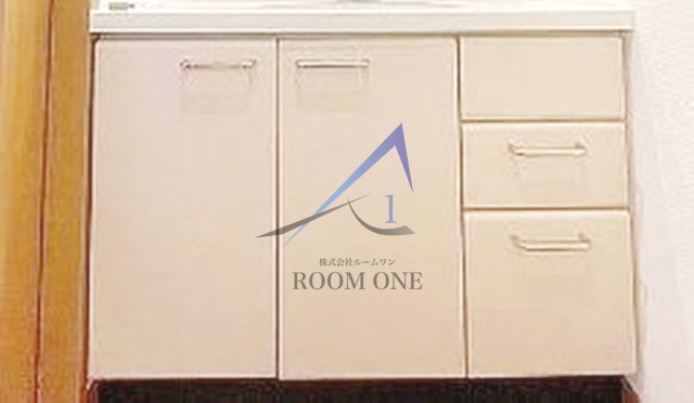 ウエルタワー深川の洗面所|洗面台です。